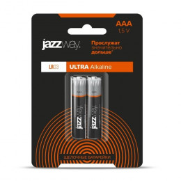 Батарейка алкалиновая JazzWay AAA/LR03 Ultra Alkaline BL-2 1.5В 2шт 5008168