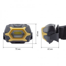 ЭРА GB-701 Практик: 150 лм, IP54, 3xAAA, LED COB
