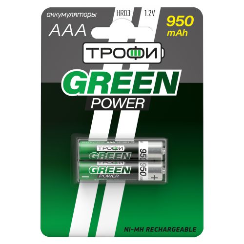 Аккумулятор Ni-MH Трофи AAA/HR03 950 мА·ч 1.2 В C0032097