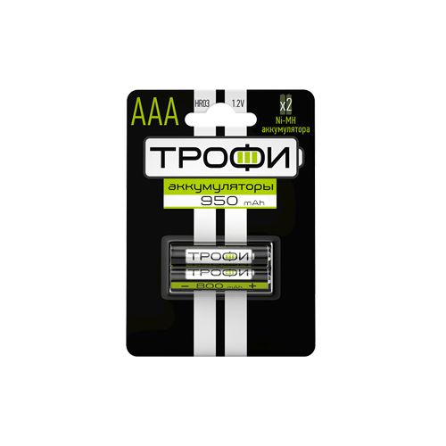 Аккумулятор Ni-MH Трофи AAA/HR03 950 мА·ч 1.2 В C0032097