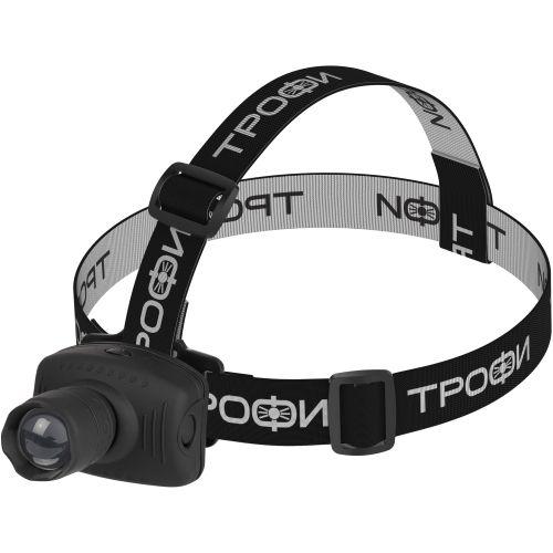 Фонарь налобный Трофи GB-301 50 лм 3хААА Б0030187