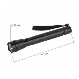Фонарь Трофи TM1W 1х1Вт LED алюм. 2хAA Б0023319, 30 лм