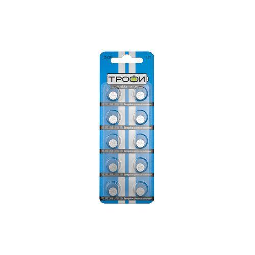 Батарейка алкалиновая TROFI LR754/LR48/G5/393 1.55 В 60 мА·ч 10 шт C0035053