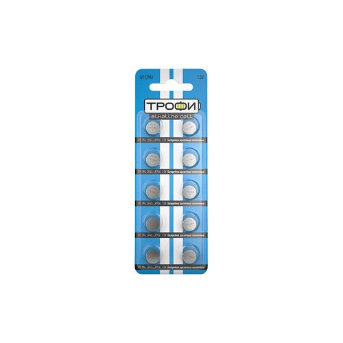 Батарейка алкалиновая Trofi LR936/G9/394 1.55V 53mAh блистер 10шт C0034937