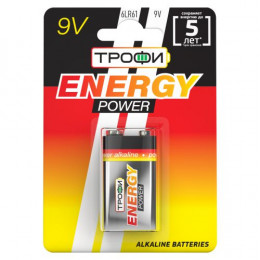 Батарейка алкалиновая GP 6LR61 G-Tech 9V 450 мА·ч 1 шт. C0034928