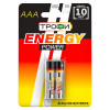 Батарейка алкалиновая Трофи AAA/LR03 LR03-2BL 1.5 В 1200 мА·ч C0034929