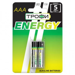 Батарейка алкалиновая TROFI AAA/LR03 Eco 1.5В 1120 мАч Б0017043