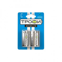 Батарейка алкалиновая Трофи C/LR14-2BL 1.5В 6700 мАч C0034932
