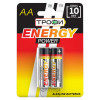 Батарейка алкалиновая TROFI AA/LR6 LR6-2BL 1.5V 2600mAh блистер 2 шт C0034926