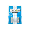 Батарейка алкалиновая TROFI AA/LR6 LR6-2BL 1.5V 2600mAh блистер 2 шт C0034926