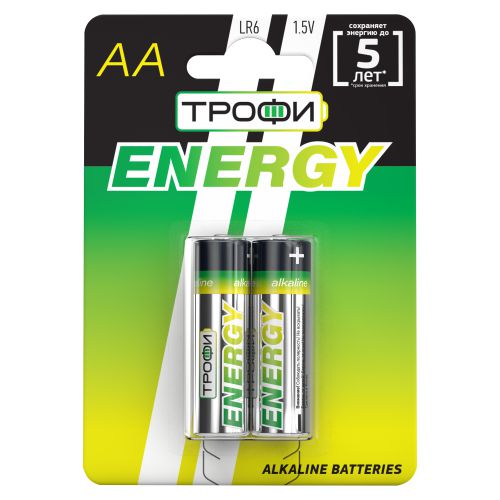 Батарейка алкалиновая TROFI AA/LR6 Eco 1.5V 2750 мА·ч Б0017045