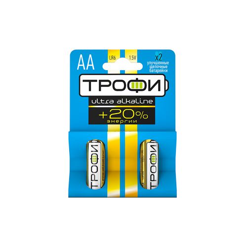 Батарейка алкалиновая TROFI AA/LR6 Ultra 1.5В 2600 мА·ч Б0018947