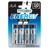 Батарейка алкалиновая Trofi AA/LR6 Ultra 1.5V 2600 мА·ч Б0015138