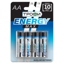 Батарейка алкалиновая Trofi AA/LR6 Ultra 1.5V 2600 мА·ч Б0015138
