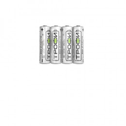 Батарейка алкалиновая Трофи AA/LR6 LR6-4S Eco 1.5 В 2750 мА·ч Б0017042