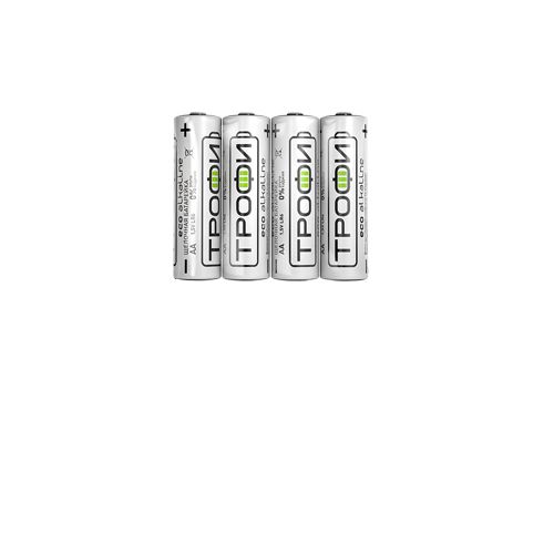 Батарейка алкалиновая Трофи AA/LR6 LR6-4S Eco 1.5 В 2750 мА·ч Б0017042