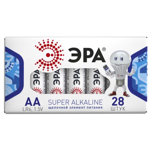 Батарейка алкалиновая Эра AA/LR6 1.5В 2850 мА·ч Б0002910