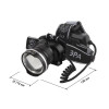 Фонарь налобный ЭРА GA-806 CREE: 400 лм, аккумулятор 2.5 Ач, защита IP40, металл/пластик