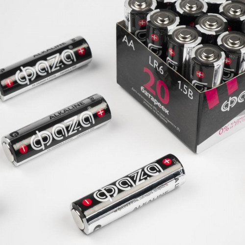 Батарейка алкалиновая ФАZА AA/LR6 Alkaline Pack-20 5028098 1.5В 20шт