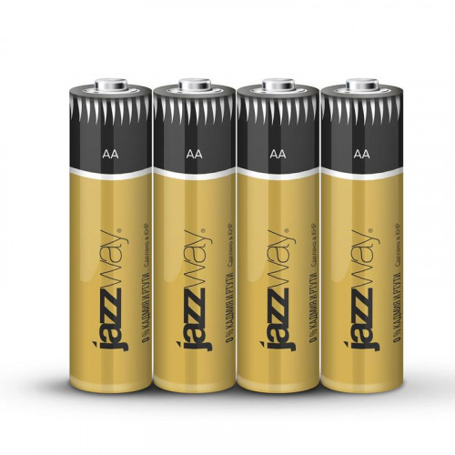 Батарейка алкалиновая JazzWay AA/LR6 Premium Alkaline BL-4 1.5В 4шт 5008137