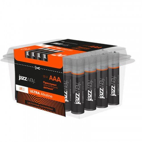Батарейка алкалиновая JazzWay AAA/LR03 Ultra Alkaline 1.5В 4шт 5026834