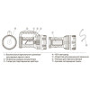 Фонарь-прожектор аккумуляторный JazzWay Accu7-L10W/L10W-bk 2в1 10Вт 332лм IP20 5007413