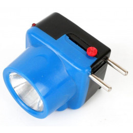 Фонарь налобный Ultraflash 14252 LED 1Вт 2 режима, синий