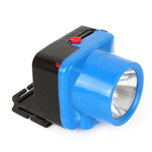 Фонарь налобный Ultraflash 14252 LED 1Вт 2 режима, синий
