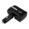 Разветвитель автоприкуривателя 2 гнезда 1хUSB (5 V 1000 mA) Rexant 16-0238
