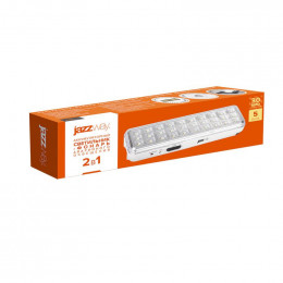 Аварийный светильник-фонарь JazzWay Accu9-L30-wh 300 лм 6 ч 5024533