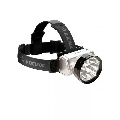 КОСМОС KOCAccuH10LED Аккумуляторный налобный фонарь 140 лм, встроенный Ni-MH 300 мА·ч, пластик
