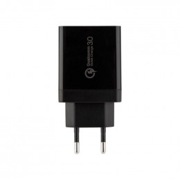 Устройство зарядное сетевое-переходник 3хUSB адаптер 30Вт черн. Rexant 18-2215