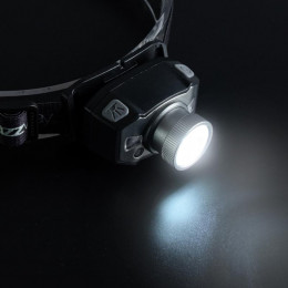 Налобный фонарь JazzWay AccuH1-L5WZ-bk zoom LED 180лм IP54 5036642