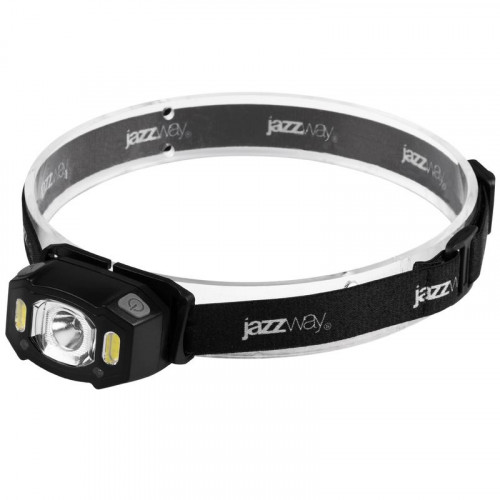 Фонарь налобный JazzWay AccuH3-L5W-bk 180 лм IP54 5036703