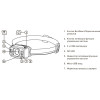 Фонарь налобный JazzWay AccuH3-L5W-bk 180 лм IP54 5036703