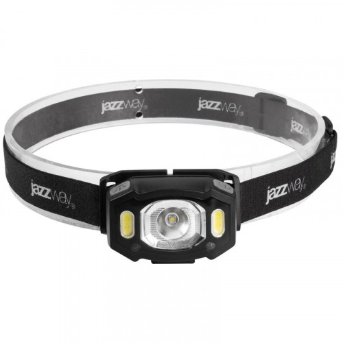 Фонарь налобный JazzWay AccuH3-L5W-bk 180 лм IP54 5036703