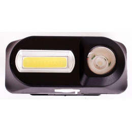 Фонарь налобный Ultraflash 14504 LED53763 XPE + COB, 6 Вт, черный