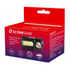 Фонарь налобный Ultraflash 14504 LED53763 XPE + COB, 6 Вт, черный