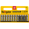 Батарейка алкалиновая Navigator AA/LR6 94782 1.5В 1700 мА·ч (блист. 12 шт.)