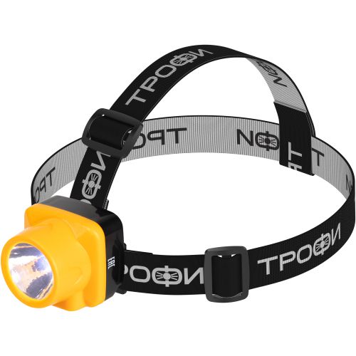 Фонарь налобный Трофи TG1 1LED Б0053033, аккумуляторный, IP20