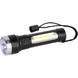 ЭРА UA-501 Фонарь COB+LED: IP44, встроенный аккумулятор, длина 155 мм