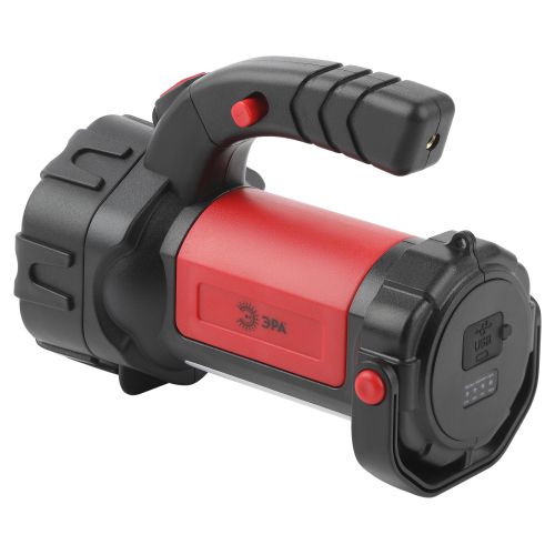 ЭРА PA-607 Альфа: светодиодный фонарь, IP40, 5000-6500К, красный корпус