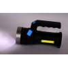 Фонарь аккумуляторный Ultraflash LED53765 2LED 3Вт 4 режима USB 14665