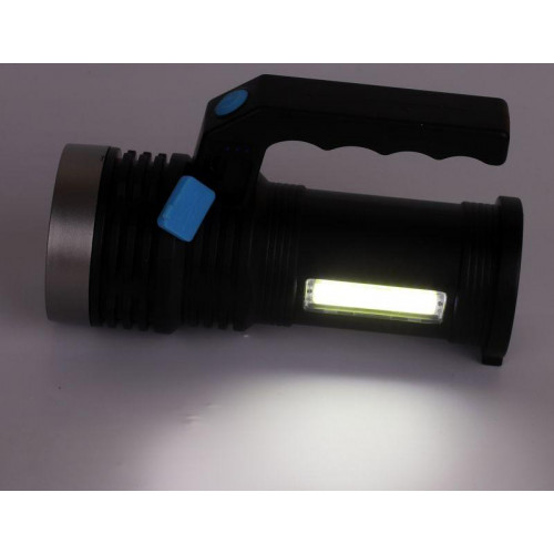 Фонарь аккумуляторный Ultraflash LED53765 2LED 3Вт 4 режима USB 14665