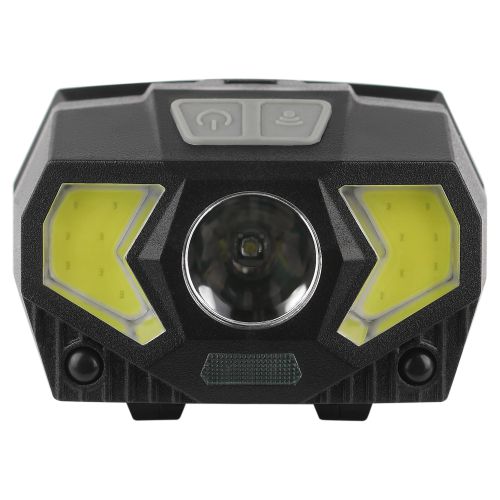 Фонарь налобный ЭРА GB-608: 300 лм, LED, питание 3xAAA, черный