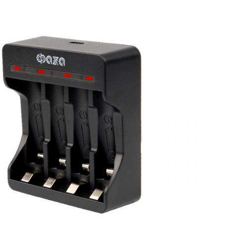 Зарядное устройство B-95USB Ni-Cd/Ni-MH 4хAA/4хAAA/1х9В «Крона» FAZA 5038929