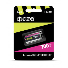 Аккумулятор Li-Ion ФАZА 16340 3.7В 700мА.ч BL-1 5039087