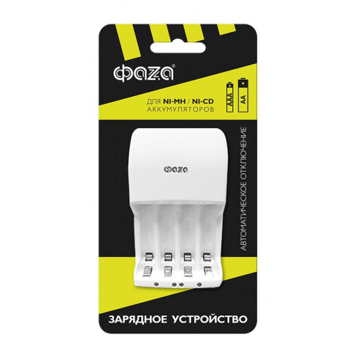 Зарядное устройство ФАZА B-95 4хAA/AAA индивидуальные каналы 110-240В 2858665