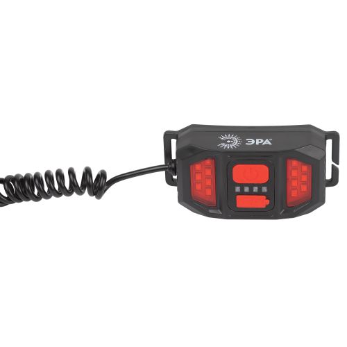 Фонарь налобный ЭРА GA-807 Кибер COB 5Вт, LED, IP40, аккумуляторный, micro USB