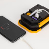 ЭРА PA-802 Рабочие Практик: фонарь-прожектор COB 15Вт, 6 режимов, IP40, аккумуляторный